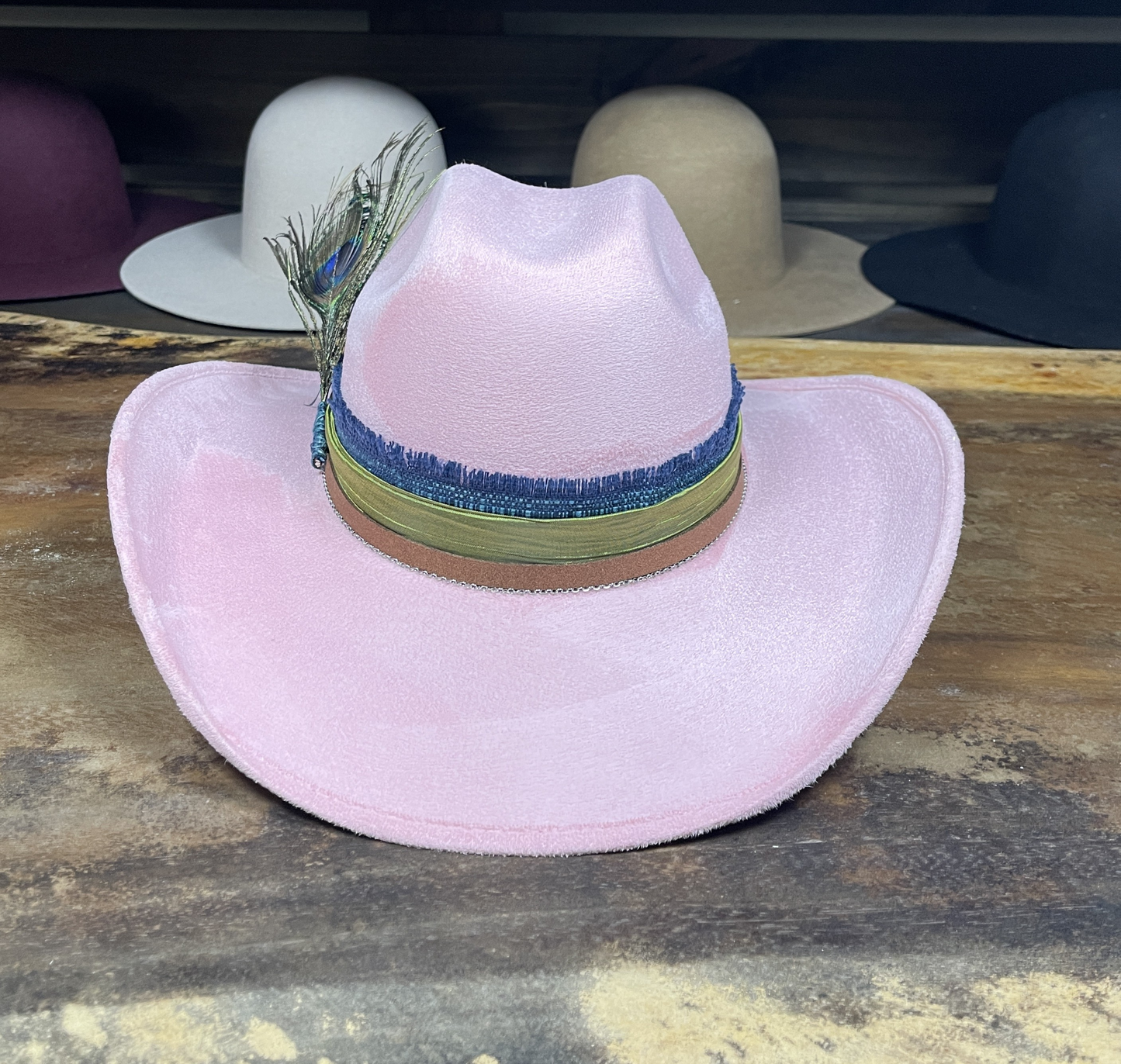 The Amelia - Pink Cowboy Hat