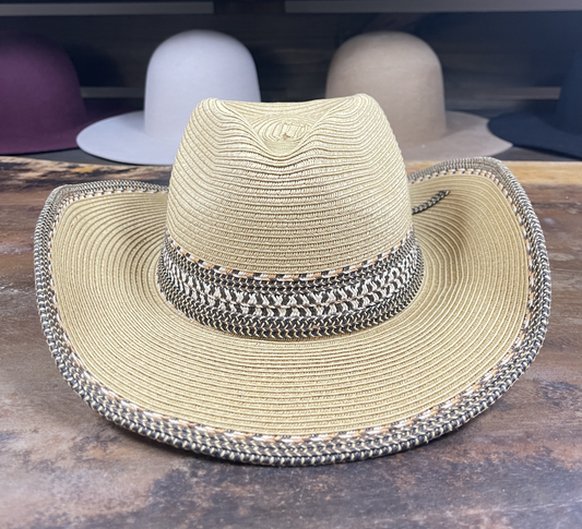 The Batesville - Tan Western Fedora