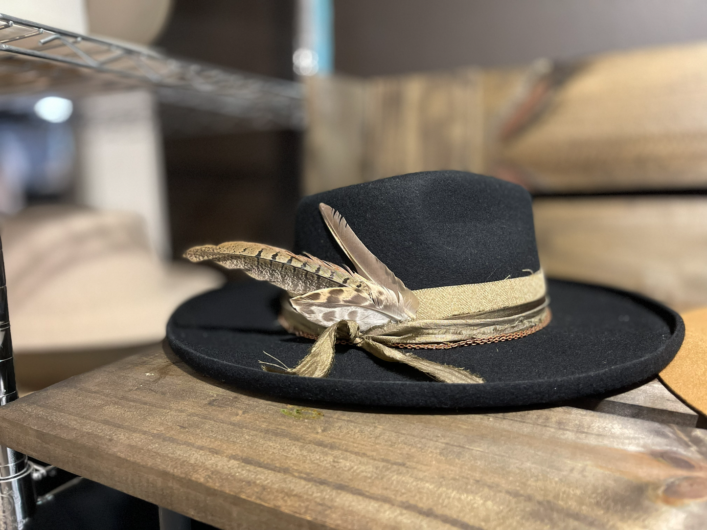 The Denver - Black Pencil Brim