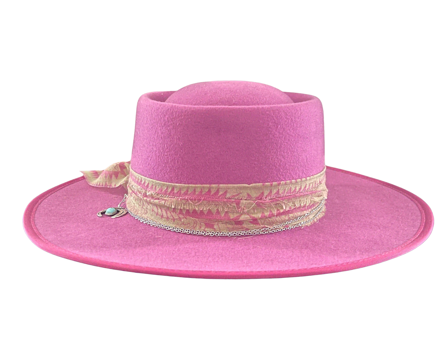 The Golinda - Pink Boater