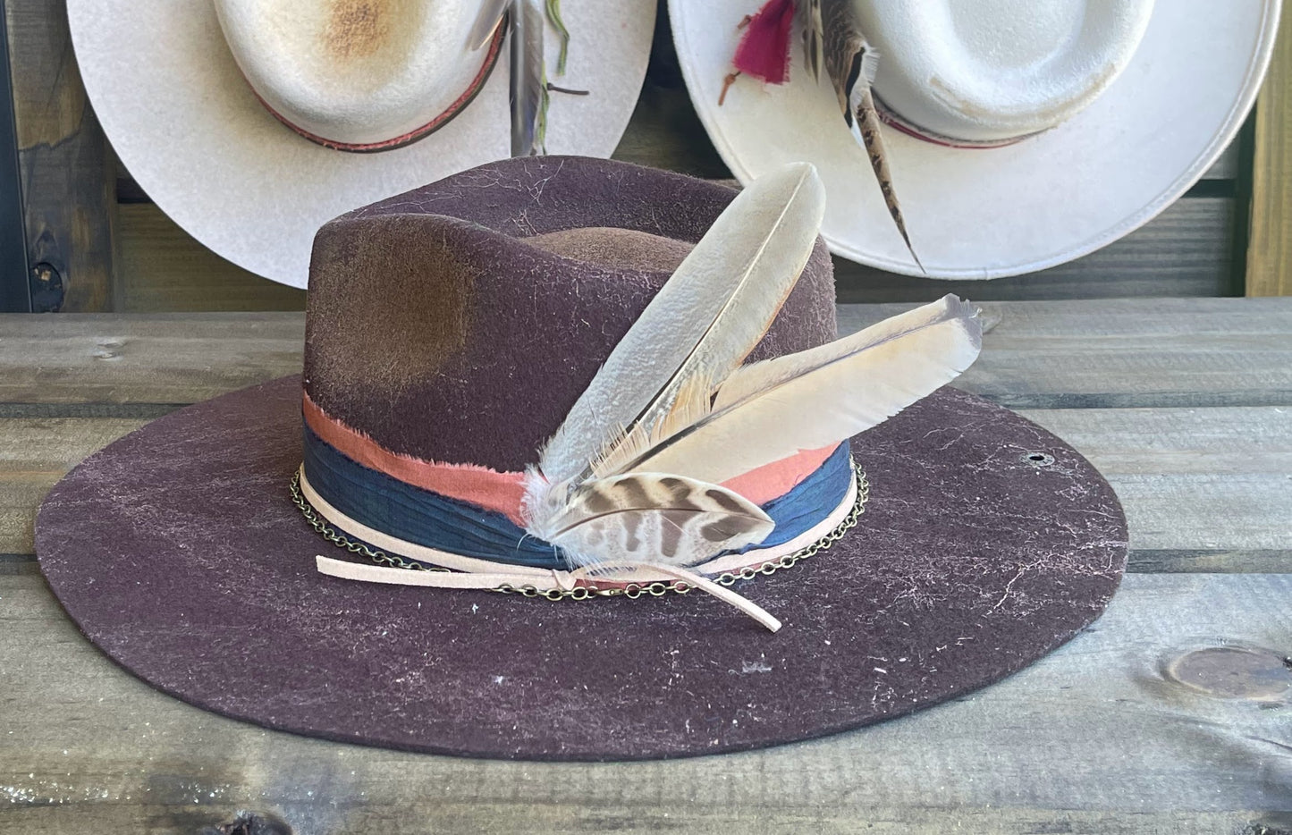 The Harper - Dark Chocolate Flat Brim