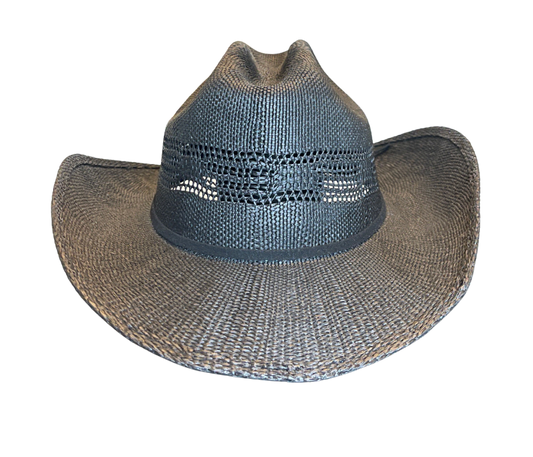 The Ivanhoe - Black Double Crown Cowboy