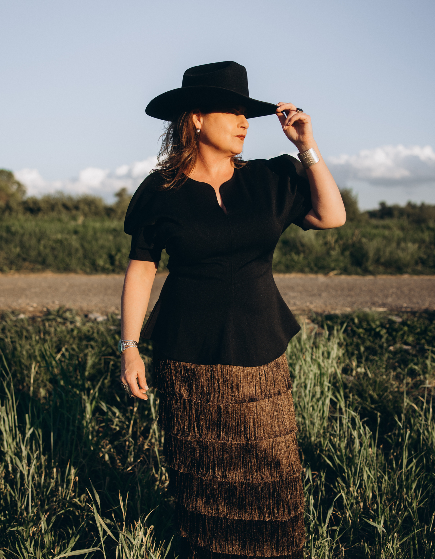 The McKinny - Black Cowboy Hat