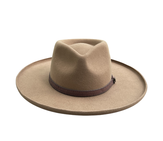 The Hudson - Tan Pencil Brim