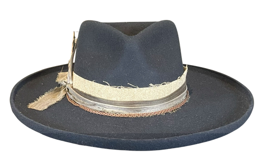 The Denver - Black Pencil Brim
